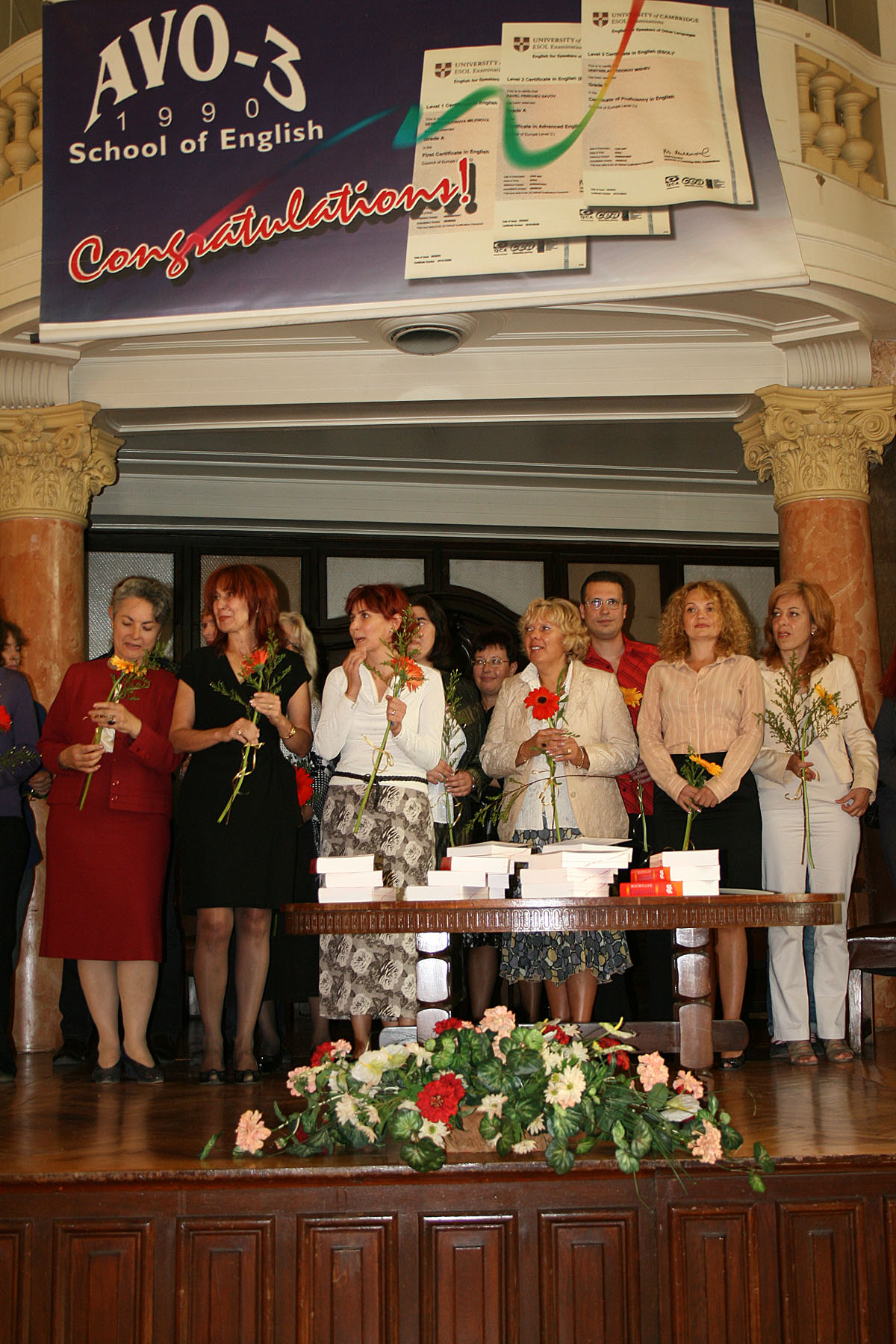 Церемония по връчване сертификатите Cambridge - 22.09.2010 г.