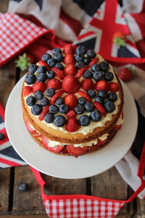Плодов сладкиш „Знамето на Великобритания”