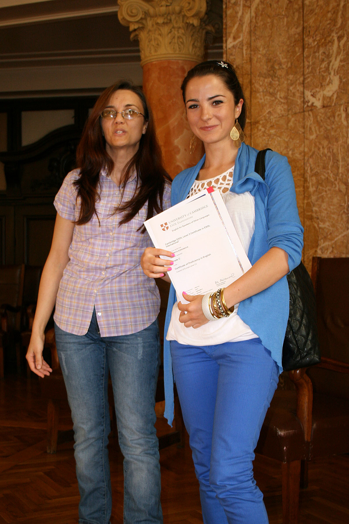 Церемония по връчване сертификатите Cambridge - 22.09.2010 г.